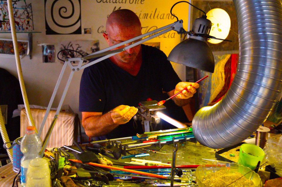 Create Your Glass Artwork: Private Lesson With Local Artisan - Massimiliano Caldarone’s workshop in Venice: a practical start
