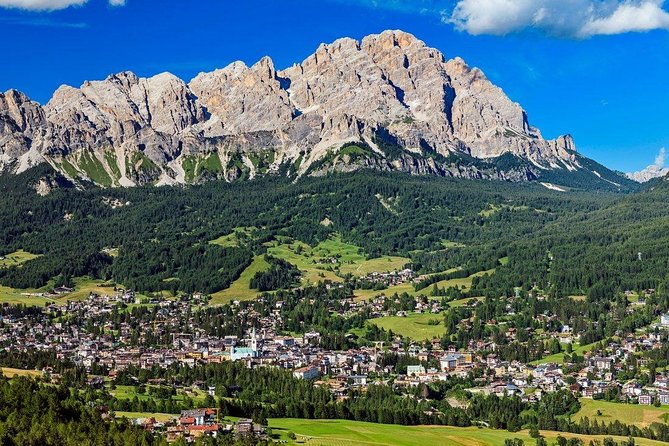 Discover the Dolomites, Cortina and Lake Braies from Venice - Schluderbach photo stop: Tre Cime di Lavaredo in a matter of minutes