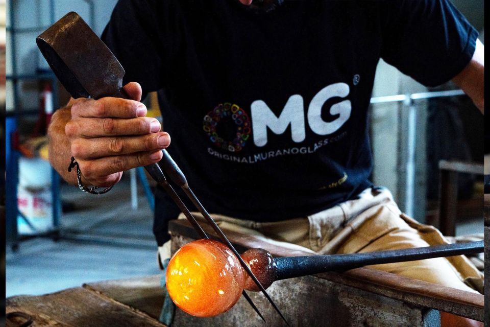 Glass Blowing Show Visit Murano Glass Factory & Showroom OMG - Watching glassblowing and solid-glass sculpting in one sitting