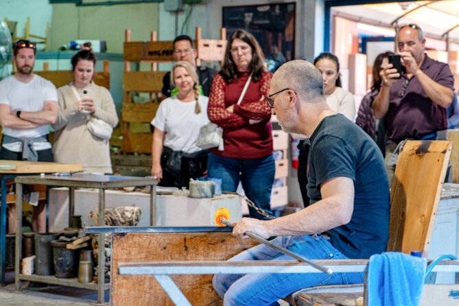Half Day Murano and Burano Island Tour by Private Boat - Isola di Murano: watching glassblowing in a working studio