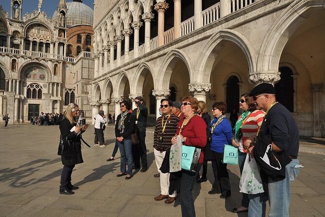 Private Best of Venice Walking Tour with St Mark's Basilica - Calle time: quieter Venice, plus palazzo details you can actually read