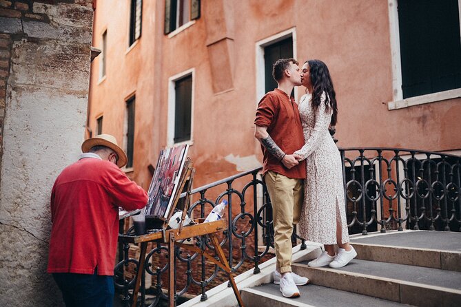 Private Photo Shoot in Venice with Gondola Ride Included - Gondola Time: Private Ride Photos on Small Canals and Bridges