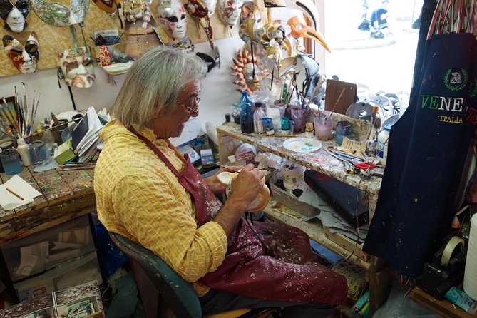 Venetian Carnival Mask Making Class in Venice, Italy - Time, Group Size, and the Feel of the Class
