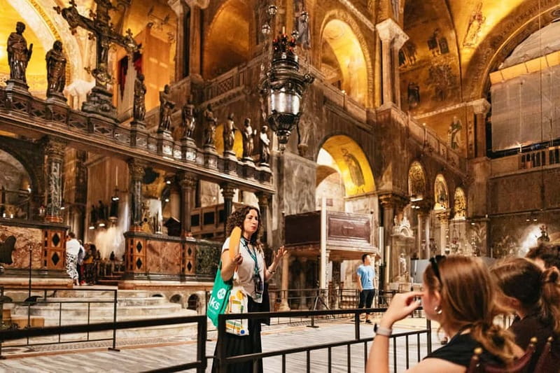 Venice: After-Hours St. Mark’s & Doge's Palace Tour - St. Mark’s Basilica: mosaics, crypt, and the flood marks you don’t notice in daylight