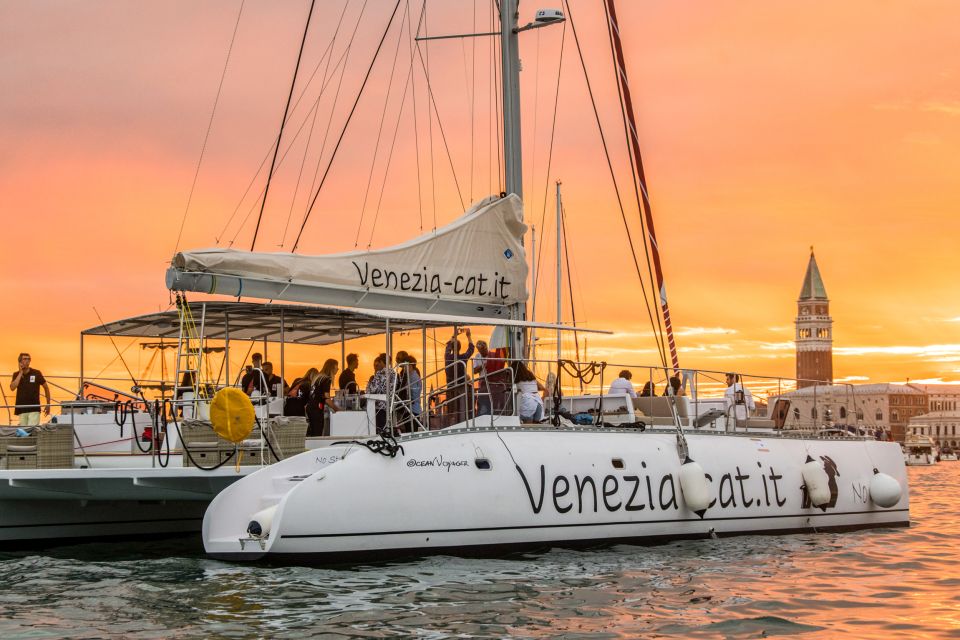 Venice: Catamaran Sunset Jazz Cruise with Aperitivo - Finding the Boat: Riva dei Sette Martiri and That Red-Sail Clue