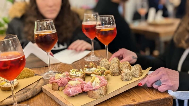 Venice: Cicchetti, Spritz, and Wine Tour in Ghetto Ebraico - What you’ll actually taste: sarde in saor and baccalà mantecato