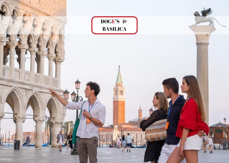 Venice: Doge’s Palace and Basilica Roman Empire Guided Tour - St. Mark’s Basilica: Golden Mosaics as Imperial Messaging