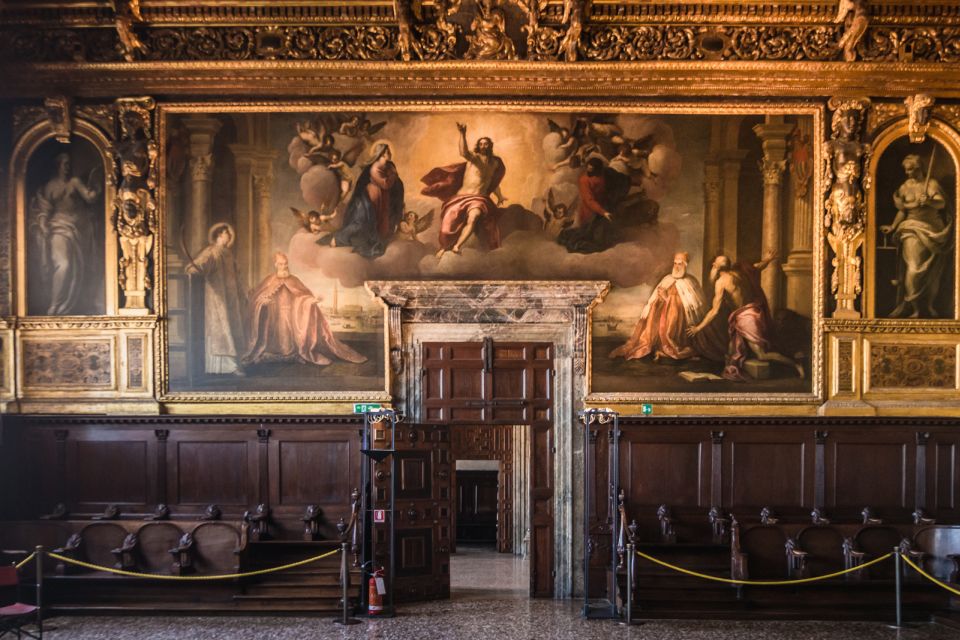 Venice: Doge's Palace, Bridge of Sighs & Prisons Guided Tour - St. Mark’s Square Add-On: Royal Palace Rooms, Archaeology, and Museum Spaces