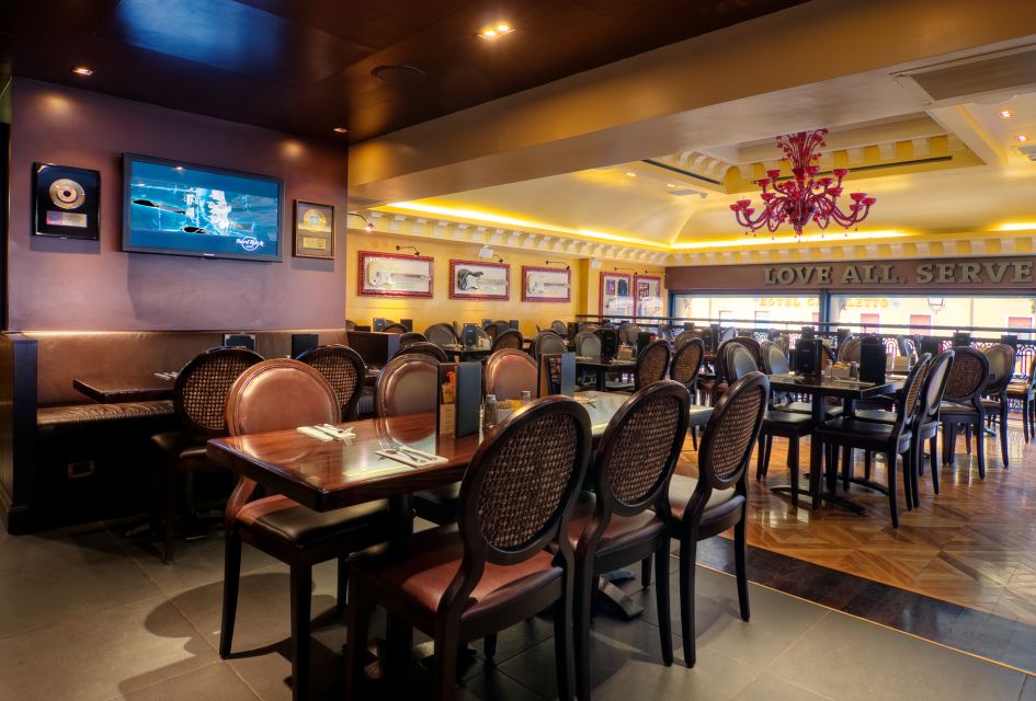 Venice: Hard Rock Cafe with Set Menu for Lunch or Dinner - Extras, Rules, and Practical Notes Before You Go