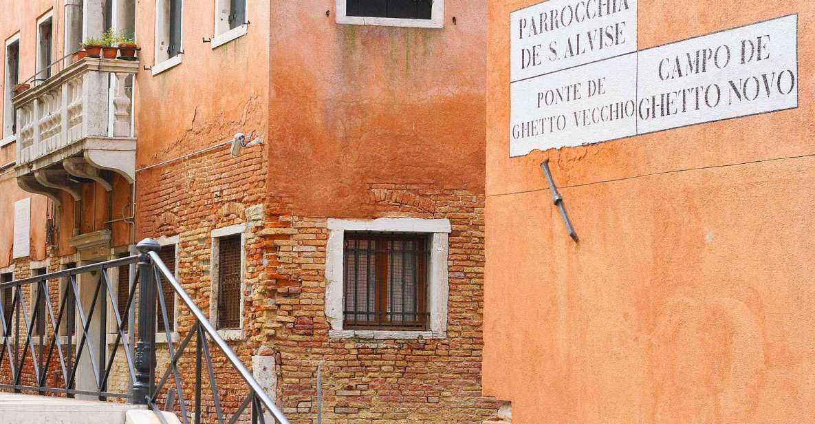 Venice: Jewish Ghetto Walking Tour with Synagogue Visits - Walking the Old and New Ghetto: streets that explain rules and daily life