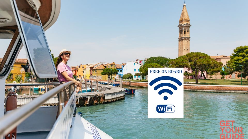 Venice: Murano and Burano Boat Tour with Glass Factory Visit - Burano: colorful houses, small canals, and a real wander pace