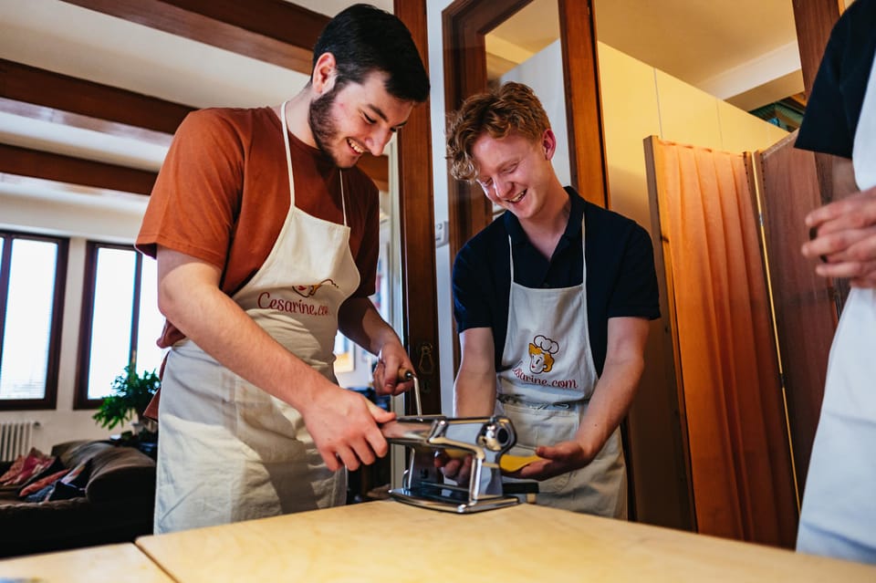 Venice: Pasta and Tiramisu Cooking Class at a Local's Home - The Start: Aperitivo, Then Into the Dough